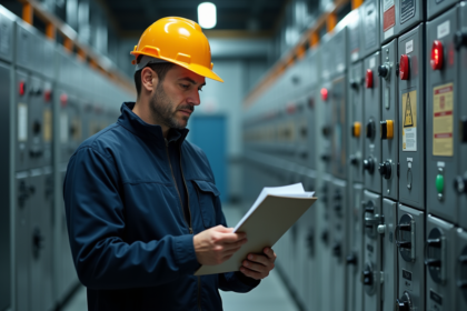 Ingénieur électrique en contrôle industriel avec dossier NFC 13200